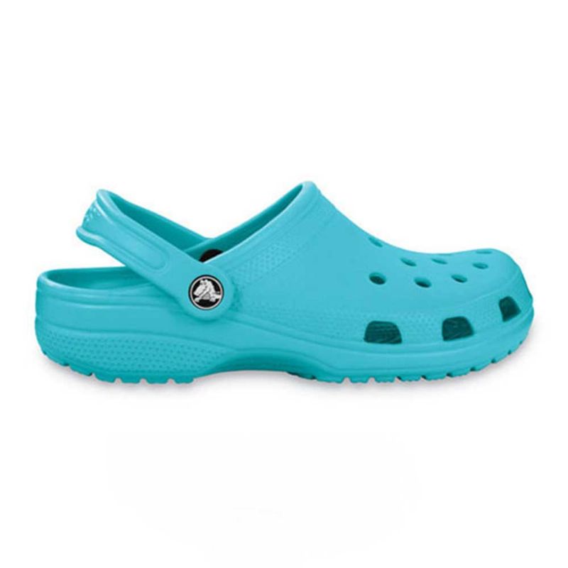 Crocs Kids Cayman Clog Aqua UK 1 EUR 32-33 US J1 (10006-449)